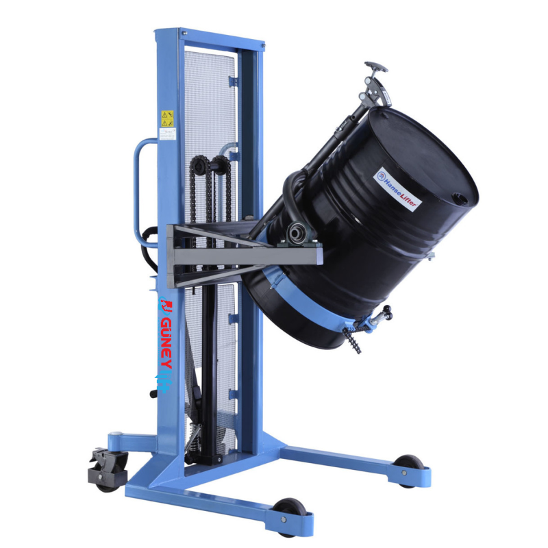 Varil Kaldırma Ve Çevirme İstif Makinası 350 kg 1500 mm